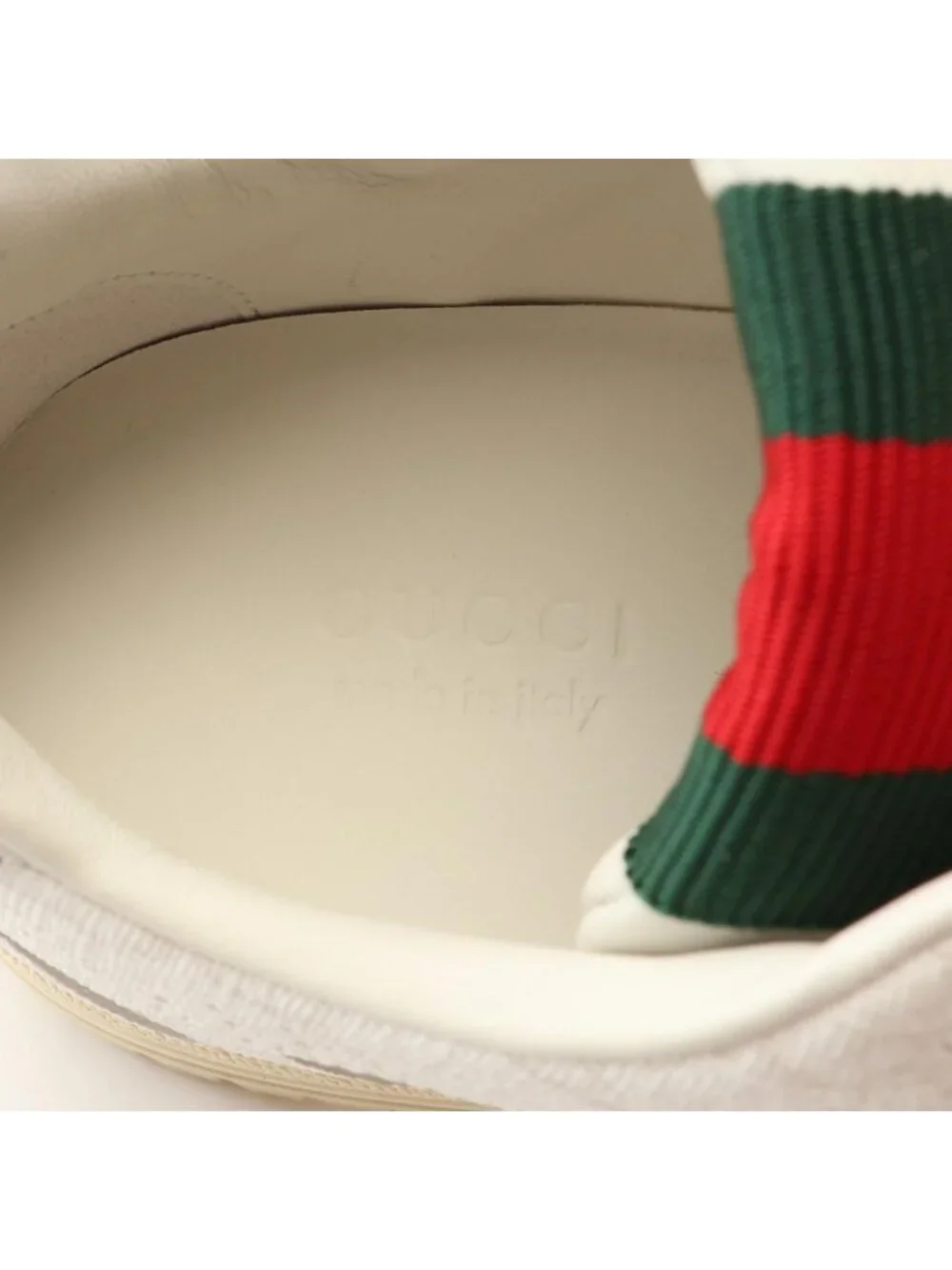 Gucci Sneakers Re Web GG Supreme Canvas Leather